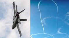 Na obloze se objevil obří penis. Piloti nás uráží, rozčilují se místní