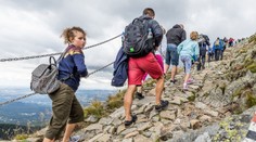 Komplikace cestou na Sněžku. Jedna z nejoblíbenějších tras je uzavřená