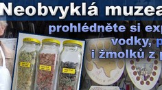 Neobvyklá muzea: prohlédněte si expozici vodky, penisů i žmolků z pupíku