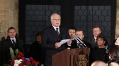DOKUMENT: Projev Václava Klause nad rakví Václava Havla