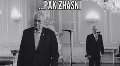 Bonmoty, vzlety i pády končícího prezidenta Miloše Zemana