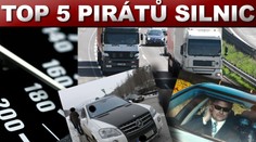 VIDEOHITPARÁDA: TOP 5 pirátů silnic roku 2010