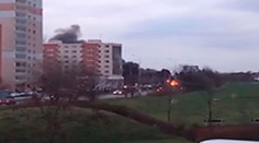 Drama v Praze: Autobus MHD úplně shořel. Cestující utekli