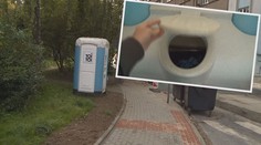 Kuriózní krádež: Lupič odcizil mobilní toaletu! Byla plná fekálií