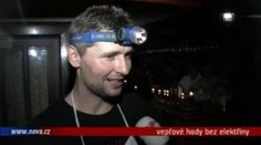 VIDEO: Vepřové hody si užili i bez proudu