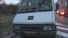 Opilého řidiče mikrobusu s 2,8 promile udal v Praze anonym
