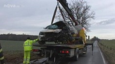 Řidič (47) ztratil kontrolu nad autem a vyletěl ze silnice. Nepřežil