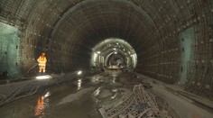 Silné mrazy komplikují stavbu tunelu dálnice D35. Řešit se musí i podzemní vody