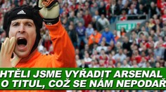 Čech: Chtěli jsme vyřadit Arsenal z boje o titul, což se nám nepodařilo