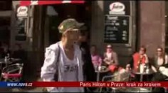 VIDEO: Paris Hilton v Praze krok za krokem