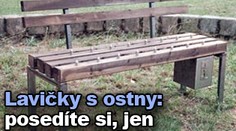 Lavičky s ostny: posedíte si, jen když zaplatíte