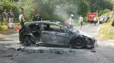 Speciál za miliony za jízdy shořel! Prokop na Německé rally končí