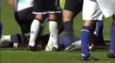 VIDEO: Fotbalista bojoval na hřišti o život, zachránil ho defibrilátor