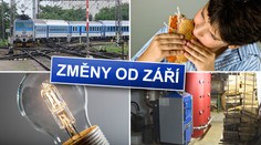 ZMĚNY OD ZÁŘÍ: Levnější jízdné, novinky u maturit i konec žárovek