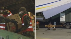 Obří Condor s tunami roušek a respirátorů přistál v Pardubicích