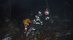 Muž se v pražském Šáreckém údolí zřítil ze svahu, záchranná akce trvala dvě a půl hodiny