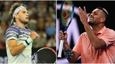 Neví, o čem mluví. Do tenisty Thiema se pustil i bouřlivák Kyrgios
