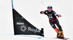 Další český úspěch na snowboardu. Maděrová byla druhá v obřím slalomu