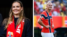 Odměna od norské princezny. Polonahý Haaland se objímal s následnicí trůnu