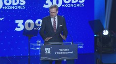Lidé nás volili jako nejmenší zlo, řekl Fiala na kongresu ODS. Chce být opět předsedou
