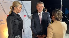 Andrej Babiš přijíždí na debatu do televize Nova