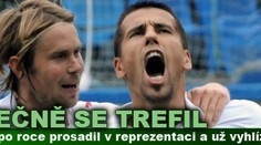 Baroš se po roce trefil za reprezentaci a už myslí na Slováky