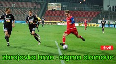 Gambrinus liga: Zbrojovka Brno - SK Sigma Olomouc na NOVA Sport