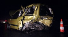 U Jíloviště boural opilý řidič s dětmi v autě, od nehody odjel