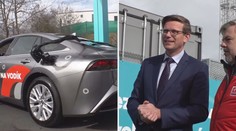 První vodíková stanice v Česku je otevřena. Modernizace je důležitá, říká ministr Kupka