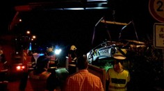 Policie řekla, jak to bylo s nehodou služebního BMW. PRVNÍ FOTKY