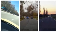 Ruská ruleta na českých silnicích. Šílenci ohrožují životy! VIDEO