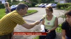 Z masny bylo po záplavách akvárium. Prodavačky trnuly