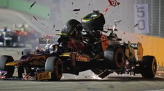 Nezlobím se, hlesl Vergne. Sestřelil ho šampion Schumacher...