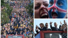 Islandské Nagano! Hrdiny vítalo po návratu 30 tisíc fanoušků