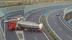 Šílenost na slovenské dálnici! Cisterna překvapila řidiče v protisměru