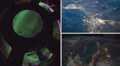 Astronaut natočil vybuchující rakety nad Gazou a nejen to!