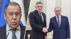 Lavrov si pustil pusu na špacír. Prozradil, o čem Fico jednal s Putinem