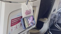 VIDEO: Byznys třída za pár korun. Díky sáčku na zvracení si užijete každou cestu