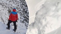 V Krkonoších se utrhly dvě laviny. Jednu ženu museli záchranáři oživovat