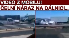 NATOČIL MOBILEM AUTO V PROTISMĚRU NA DÁLNICI! Až do tragického konce...