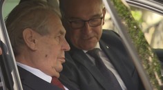 Zeman opustil Lány, vydal se na první delší cestu od operace