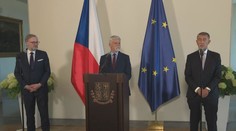 Babiš, Fiala a Pavel se v pohledu na Ukrajinu shodli. Jednali společně na Hradě
