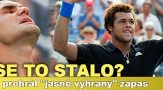 CO SE TO STALO? Federer prohrál "jasně vyhraný" zápas