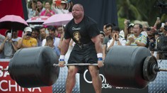 Nejsilnější muž planety zvedne 442 kilo! To je váha medvěda nebo koně