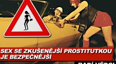 Sex se zkušenější prostitutkou je bezpečnější, radí vědci