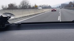 Šílená jízda řidiče na Slovensku. Po dálnici v protisměru uháněl 6,5 kilometru