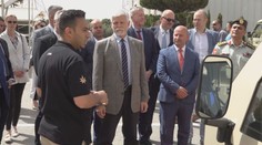 Petr Pavel dorazil do Jordánska. Setká se s králem, přivezl humanitární pomoc