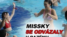 Missky se odvázaly v bazénu