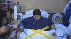 Tenhle mladík (20) váží 610 kg! Museli zbourat kus domu, aby ho dostali do nemocnice