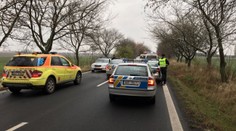 Nehoda na Třebíčsku si vyžádala jeden život. Zemřel při ní motorkář